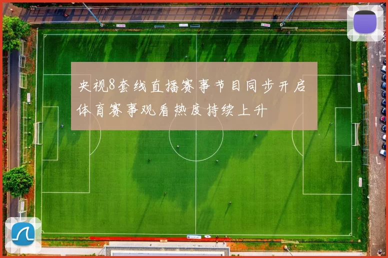 央视8套线直播赛事节目同步开启 体育赛事观看热度持续上升